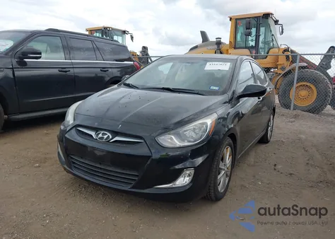 2012 Hyundai Accent Gls z USA, uszkodzony, nr VIN KMHCU4AEXCU168949